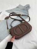 Elegant Designer Crossbody Bag Diaper Bag Women Luxury Leather Tote Large Capacity Stylish Shoulder Bag For Hands-Free - Tara's Tiny Treasures
