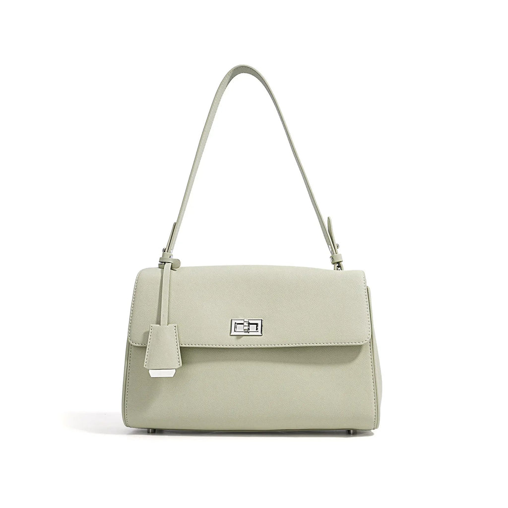 Elegant Retro Diaper Bag Women's Luxury Leather Tote Vintage Crossbody Bag Minimalist Designer Large Capacity Stylish - Tara's Tiny Treasures