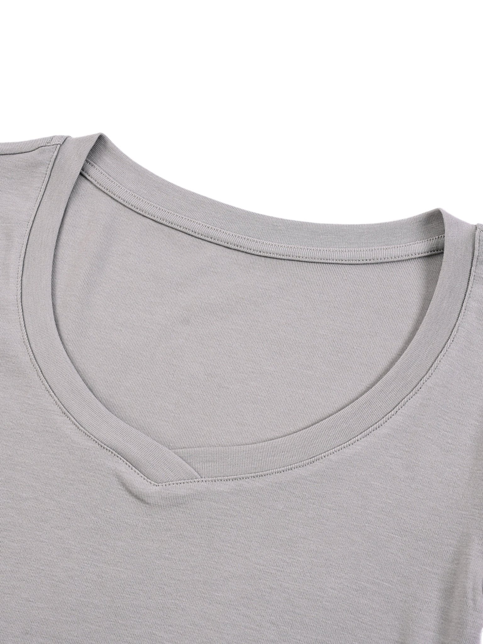 Essential V-Neck Bodycon T-Shirt - Tara's Tiny Treasures