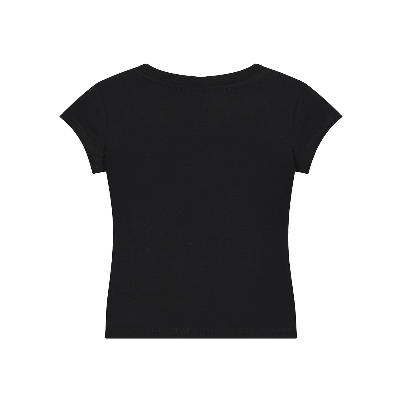 Essential V-Neck Bodycon T-Shirt - Tara's Tiny Treasures