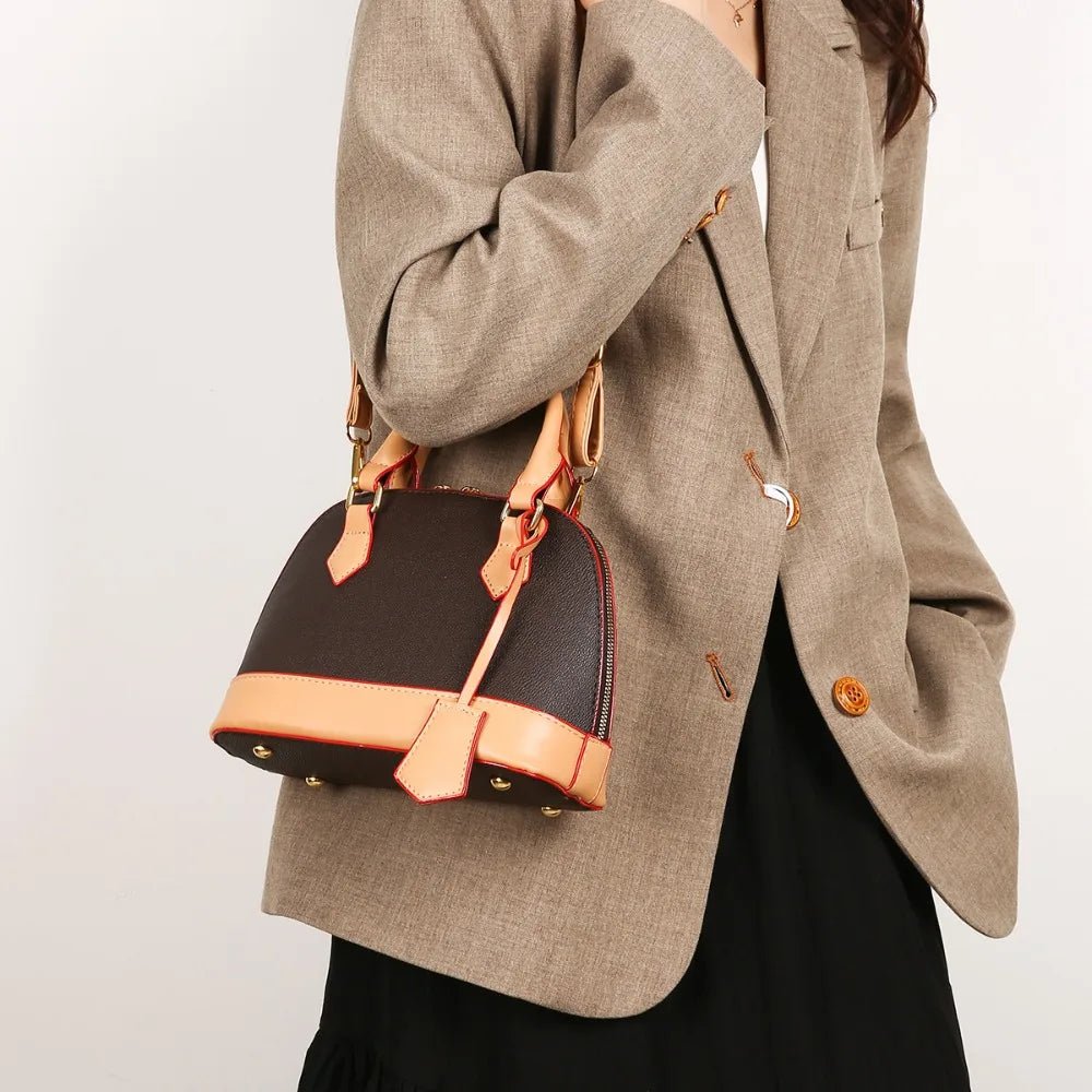 Fashion Women Bag 2026 New Classic Shell Bag Vintage Casual Tote Handbag Versatile Shoulder Bag - Tara's Tiny Treasures
