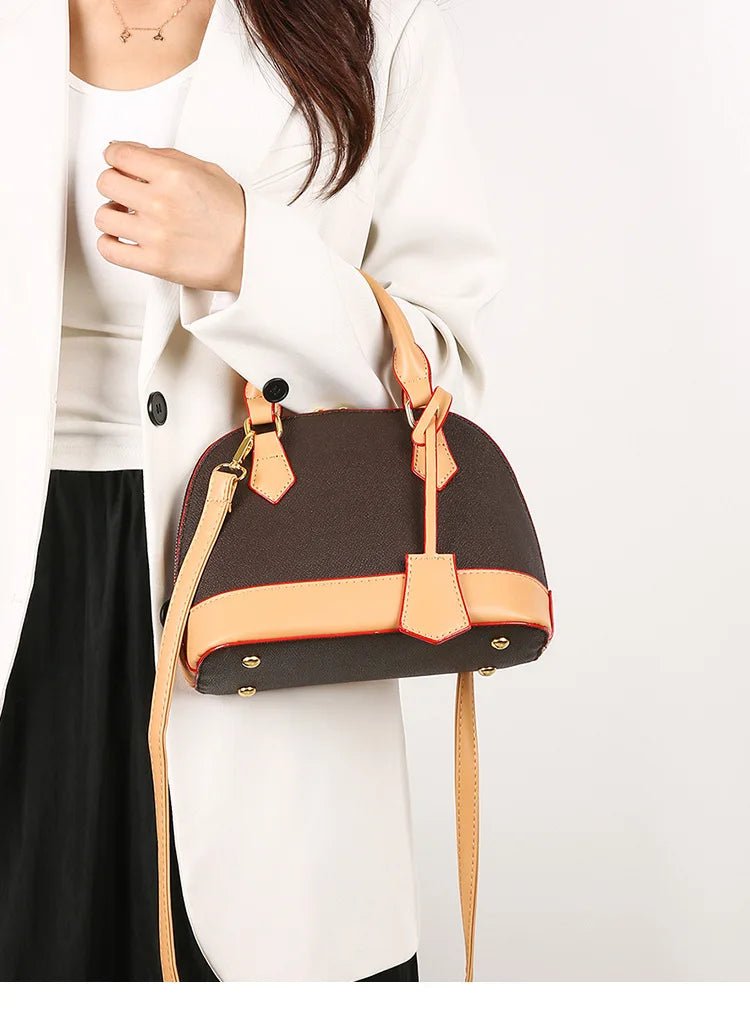 Fashion Women Bag 2026 New Classic Shell Bag Vintage Casual Tote Handbag Versatile Shoulder Bag - Tara's Tiny Treasures