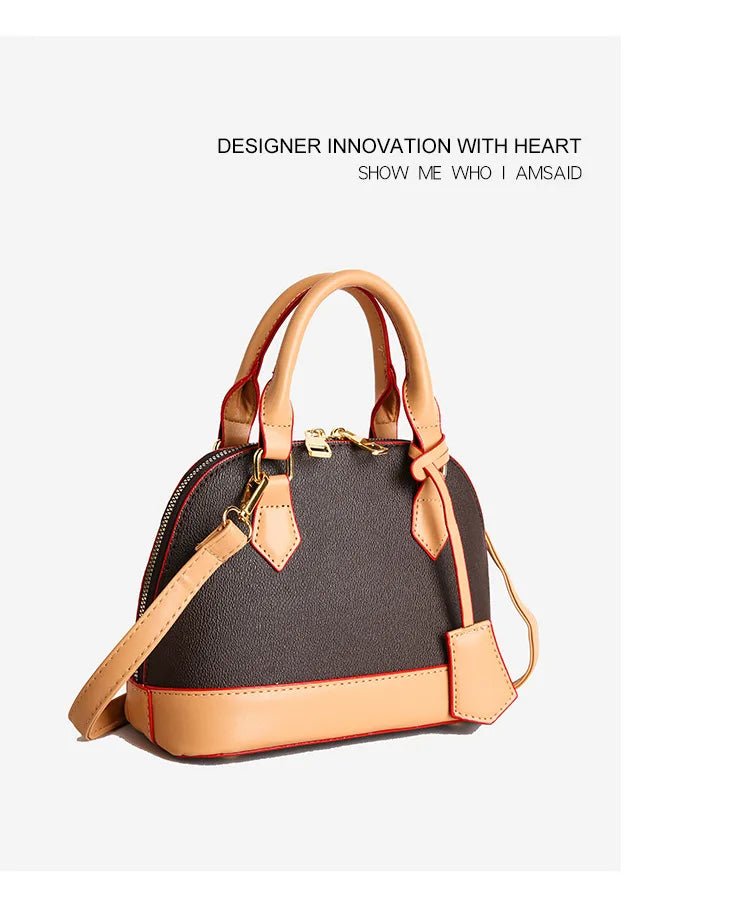 Fashion Women Bag 2026 New Classic Shell Bag Vintage Casual Tote Handbag Versatile Shoulder Bag - Tara's Tiny Treasures