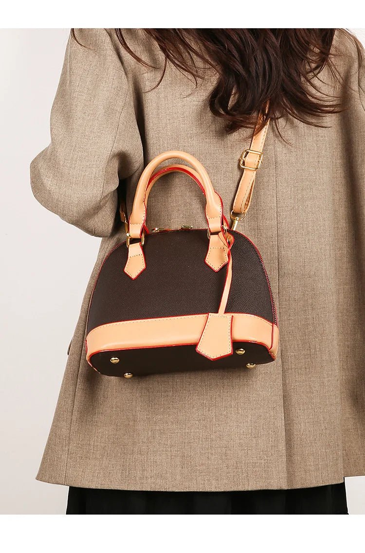 Fashion Women Bag 2026 New Classic Shell Bag Vintage Casual Tote Handbag Versatile Shoulder Bag - Tara's Tiny Treasures