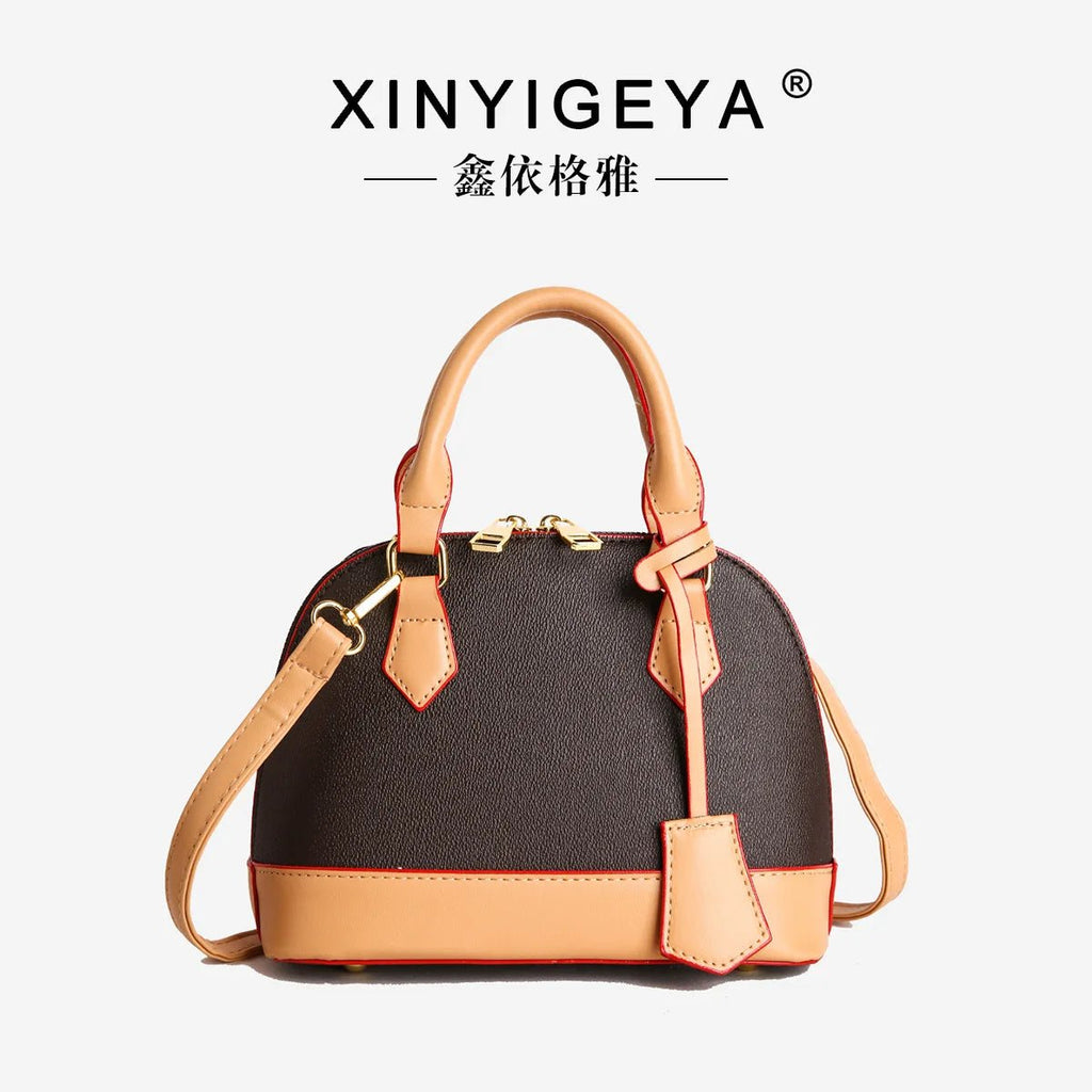Fashion Women Bag 2026 New Classic Shell Bag Vintage Casual Tote Handbag Versatile Shoulder Bag - Tara's Tiny Treasures