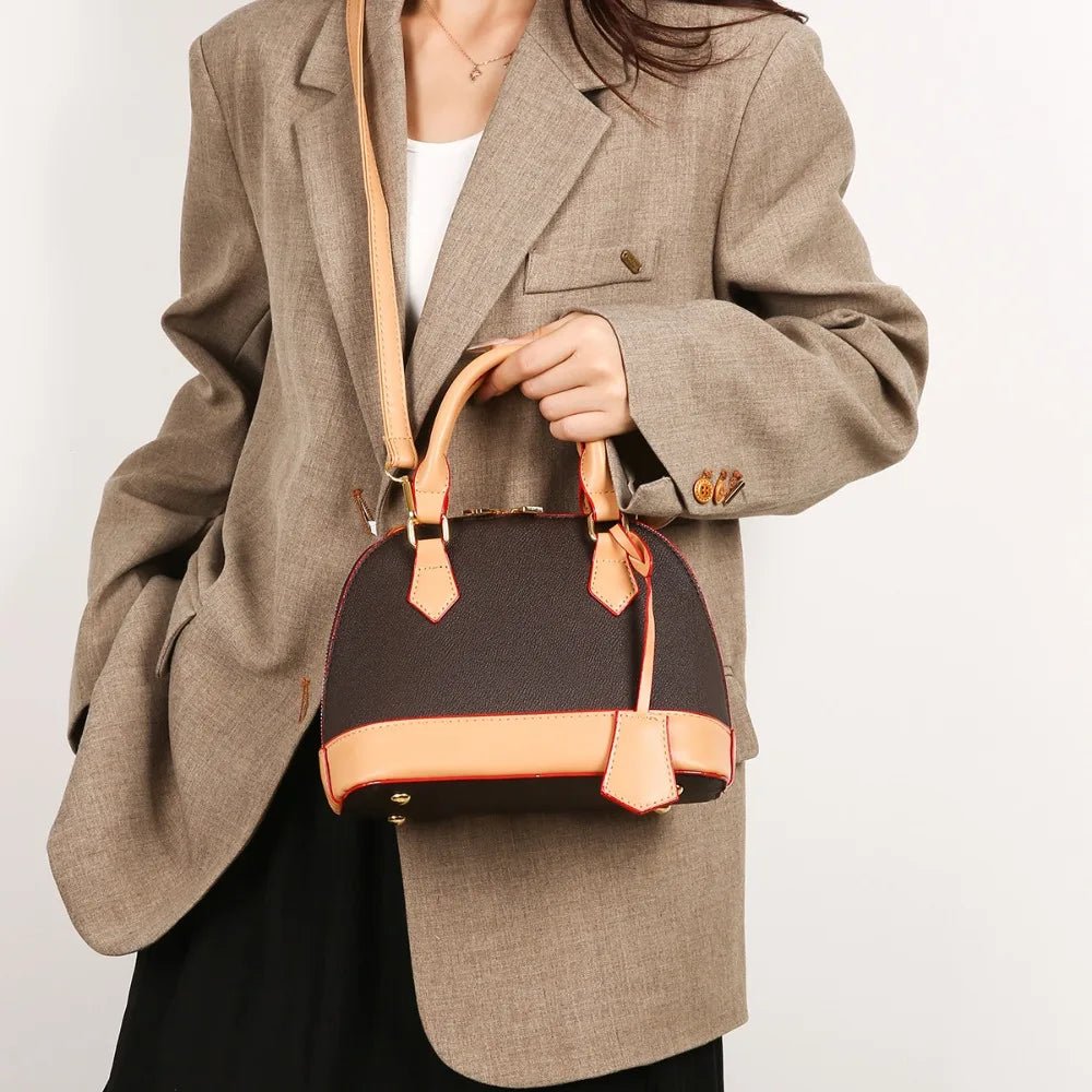 Fashion Women Bag 2026 New Classic Shell Bag Vintage Casual Tote Handbag Versatile Shoulder Bag - Tara's Tiny Treasures