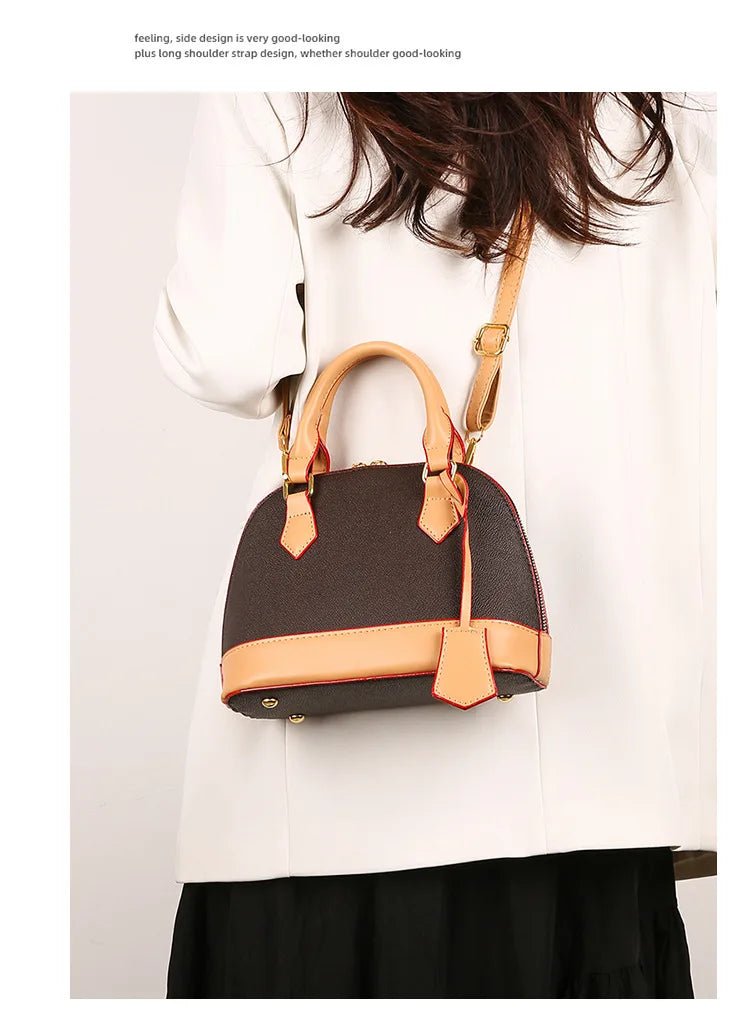 Fashion Women Bag 2026 New Classic Shell Bag Vintage Casual Tote Handbag Versatile Shoulder Bag - Tara's Tiny Treasures