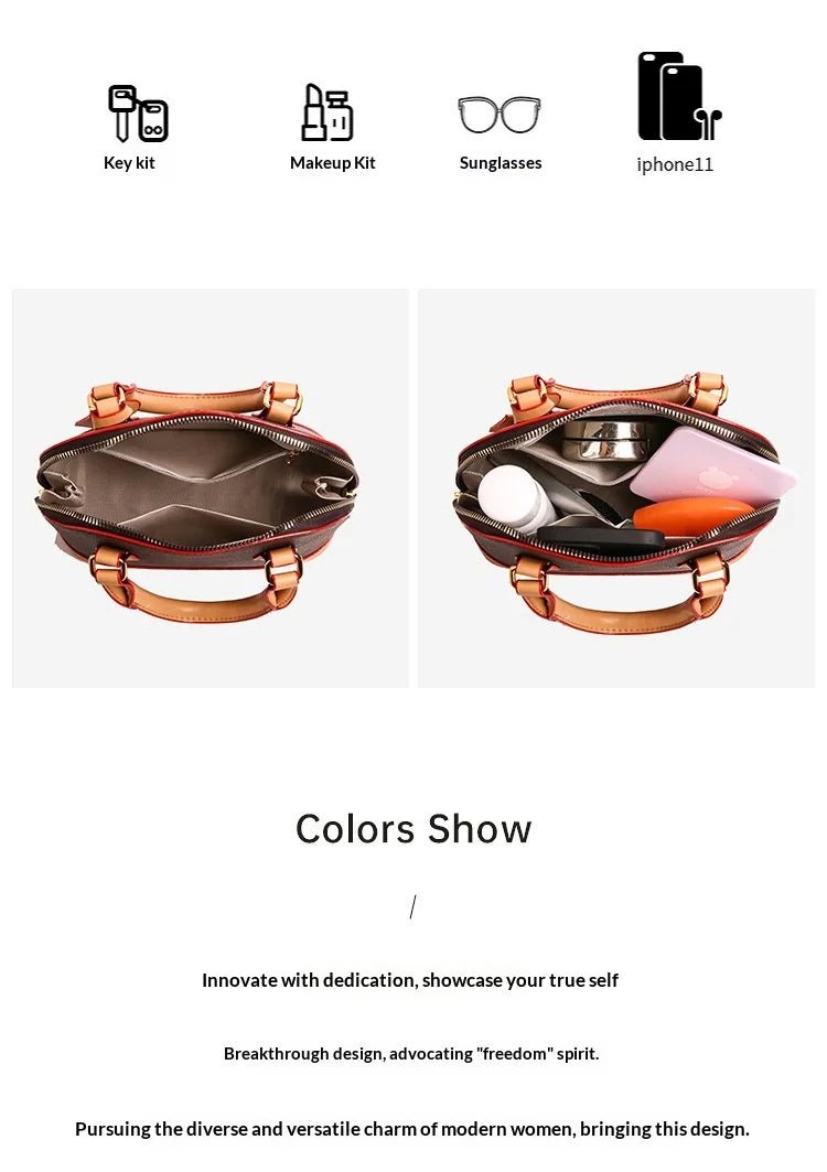 Fashion Women Bag 2026 New Classic Shell Bag Vintage Casual Tote Handbag Versatile Shoulder Bag - Tara's Tiny Treasures