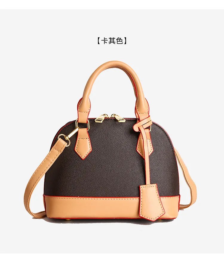 Fashion Women Bag 2026 New Classic Shell Bag Vintage Casual Tote Handbag Versatile Shoulder Bag - Tara's Tiny Treasures