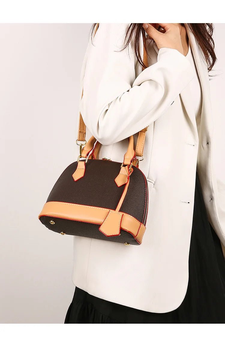 Fashion Women Bag 2026 New Classic Shell Bag Vintage Casual Tote Handbag Versatile Shoulder Bag - Tara's Tiny Treasures