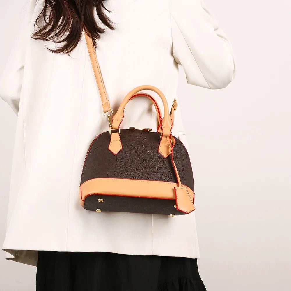 Fashion Women Bag 2026 New Classic Shell Bag Vintage Casual Tote Handbag Versatile Shoulder Bag - Tara's Tiny Treasures