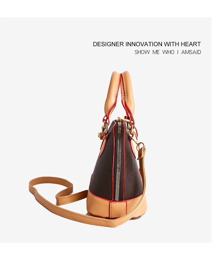 Fashion Women Bag 2026 New Classic Shell Bag Vintage Casual Tote Handbag Versatile Shoulder Bag - Tara's Tiny Treasures