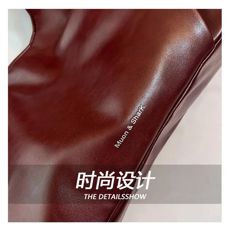 Fashionable Brand Design Tote Bag New Retro Shoulder Bag Casual Large-capacity Crossbody Bags Light Luxury High-end Women's Bags - Tara's Tiny Treasures