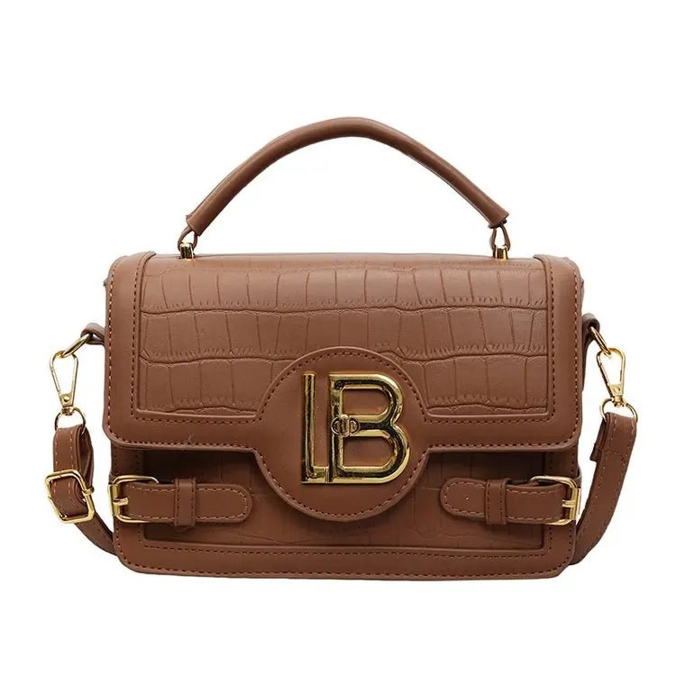 Fashionable Leather Women's Shoulder Bag Luxury Brand Famous Designer Elegant Classic Elegant Lining Vintage Bag - Tara's Tiny Treasures