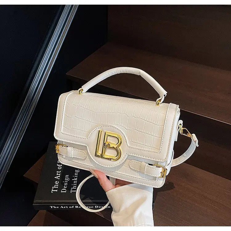 Fashionable Leather Women's Shoulder Bag Luxury Brand Famous Designer Elegant Classic Elegant Lining Vintage Bag - Tara's Tiny Treasures