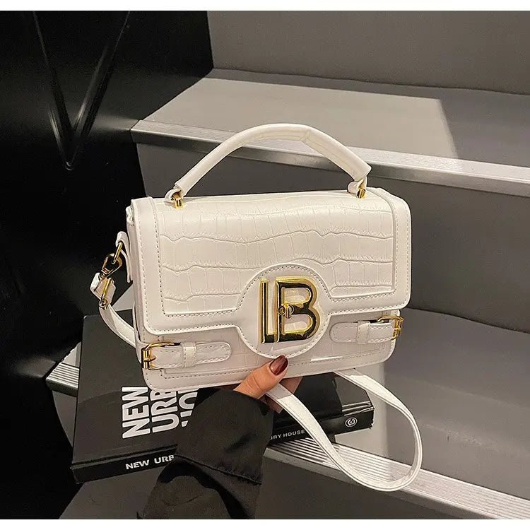 Fashionable Leather Women's Shoulder Bag Luxury Brand Famous Designer Elegant Classic Elegant Lining Vintage Bag - Tara's Tiny Treasures