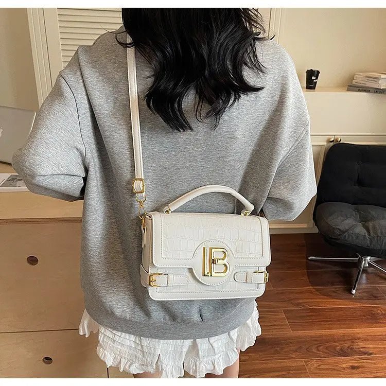 Fashionable Leather Women's Shoulder Bag Luxury Brand Famous Designer Elegant Classic Elegant Lining Vintage Bag - Tara's Tiny Treasures