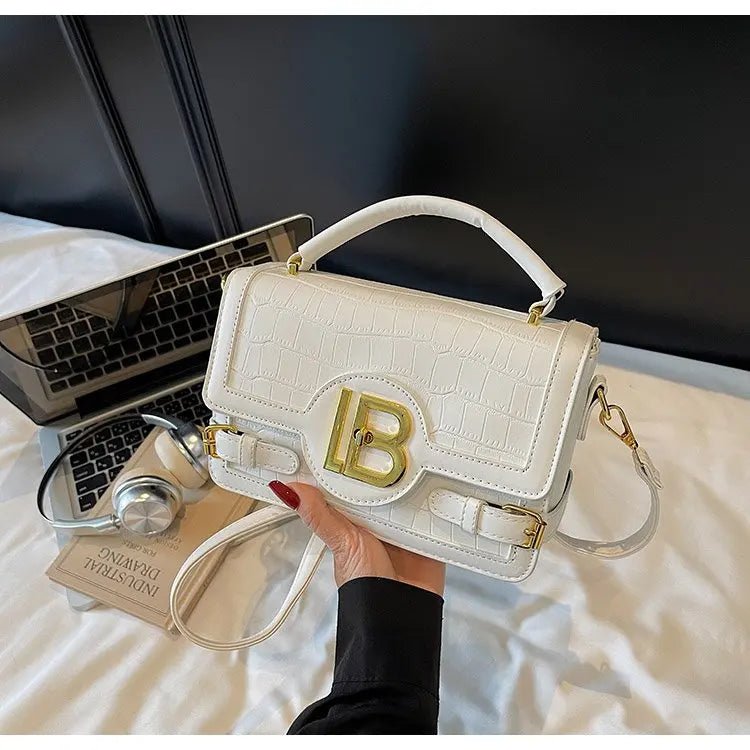 Fashionable Leather Women's Shoulder Bag Luxury Brand Famous Designer Elegant Classic Elegant Lining Vintage Bag - Tara's Tiny Treasures