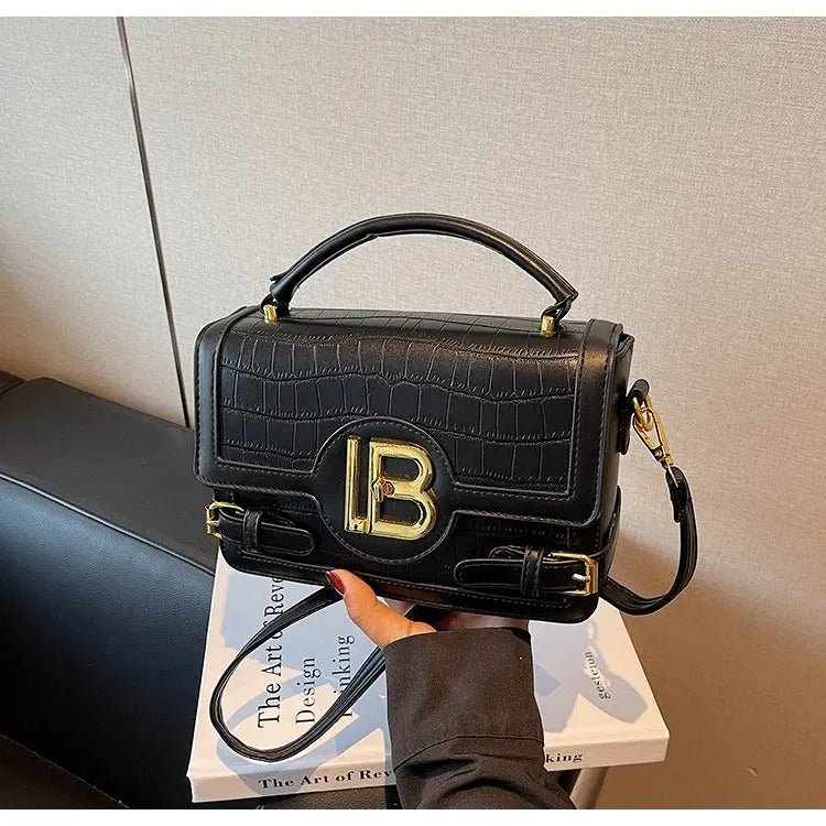Fashionable Leather Women's Shoulder Bag Luxury Brand Famous Designer Elegant Classic Elegant Lining Vintage Bag - Tara's Tiny Treasures
