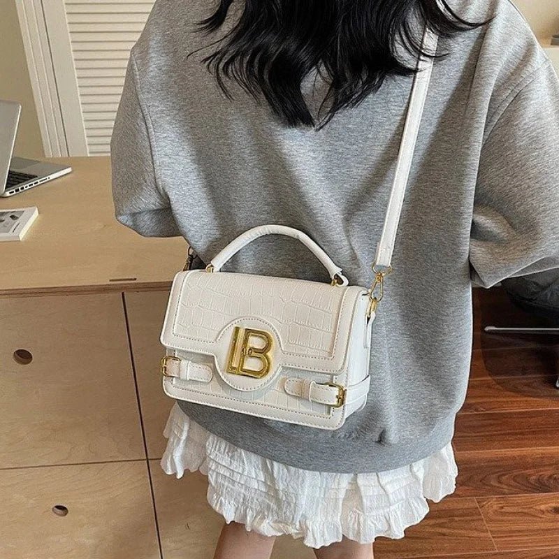 Fashionable Leather Women's Shoulder Bag Luxury Brand Famous Designer Elegant Classic Elegant Lining Vintage Bag - Tara's Tiny Treasures