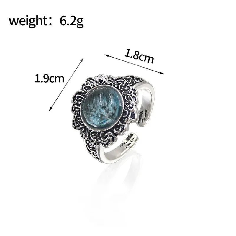 Game Dark Moon Ring Spectral Steed Whistle Ring Melina Summon Torrent Tool Adjustable Finger Rings for Women Men Jewelry - Tara's Tiny Treasures