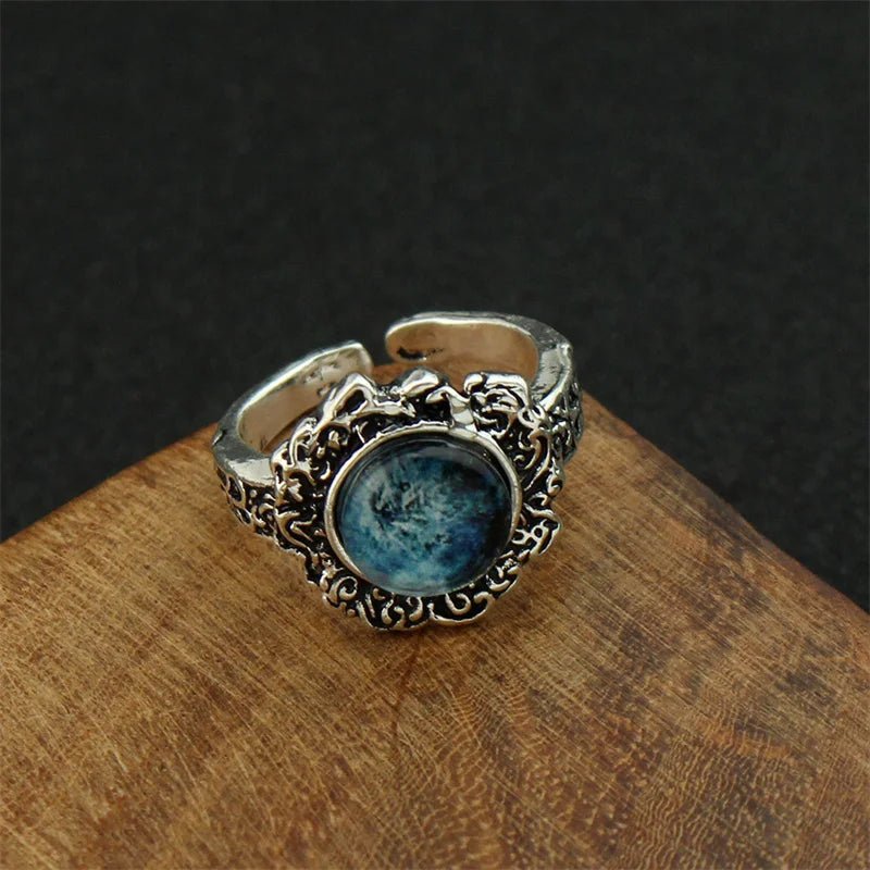 Game Dark Moon Ring Spectral Steed Whistle Ring Melina Summon Torrent Tool Adjustable Finger Rings for Women Men Jewelry - Tara's Tiny Treasures