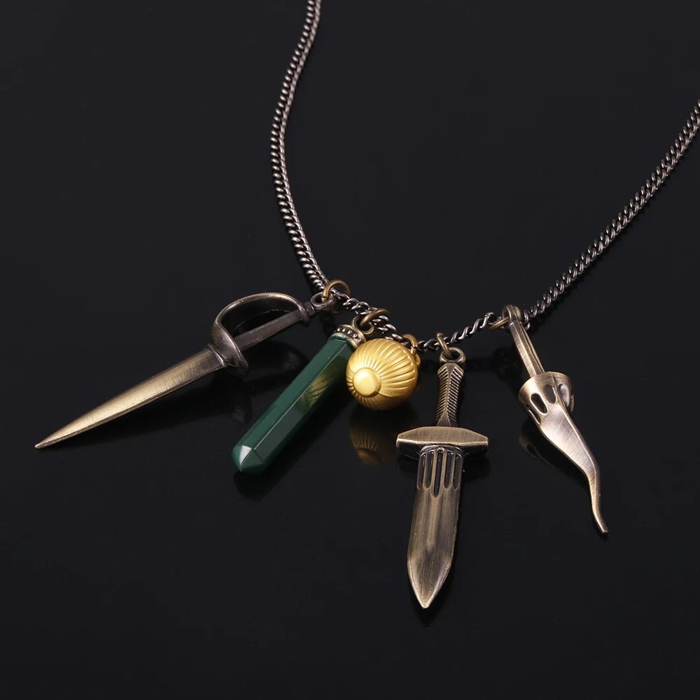 Game Resident Evil 8 Village Necklace Vampire Moth Woman Daughter Vintage Necklace For Halloween Cosplay Props Accessories Gifts - Tara's Tiny Treasures