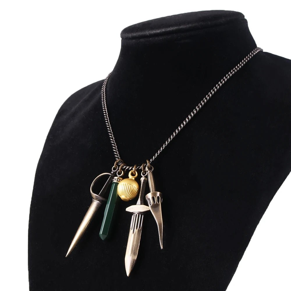 Game Resident Evil 8 Village Necklace Vampire Moth Woman Daughter Vintage Necklace For Halloween Cosplay Props Accessories Gifts - Tara's Tiny Treasures