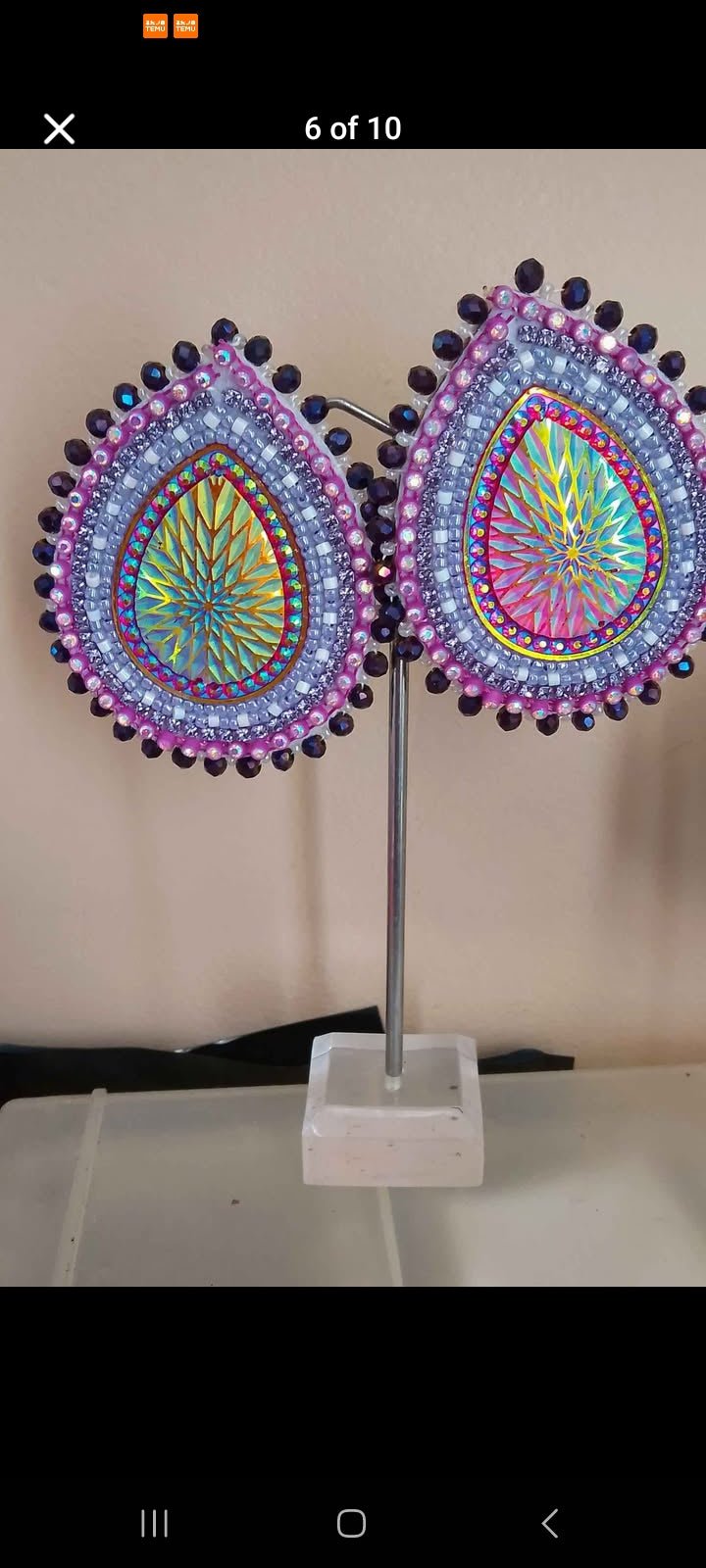 Handmade Beaded Earrings - Tara's Tiny Treasures