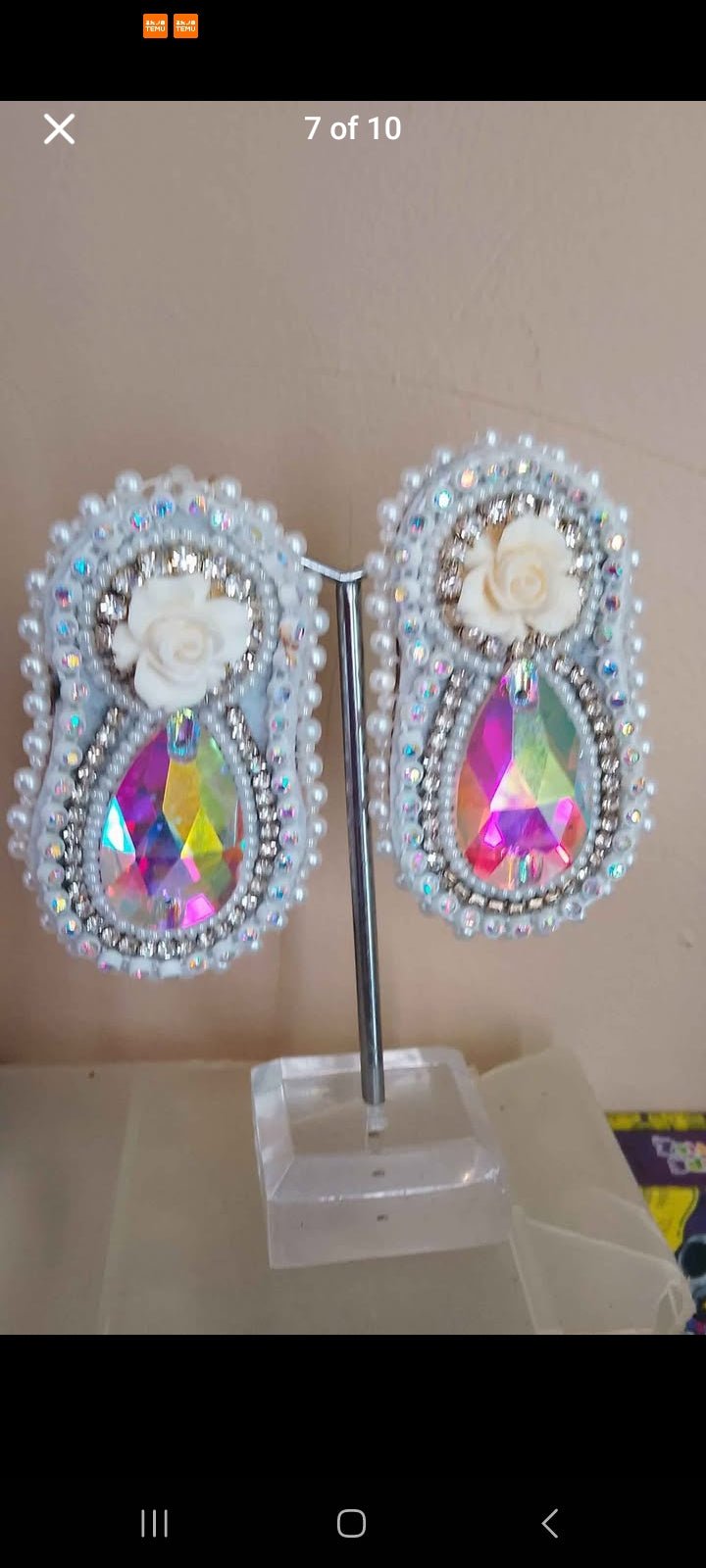 Handmade Beaded Earrings - Tara's Tiny Treasures