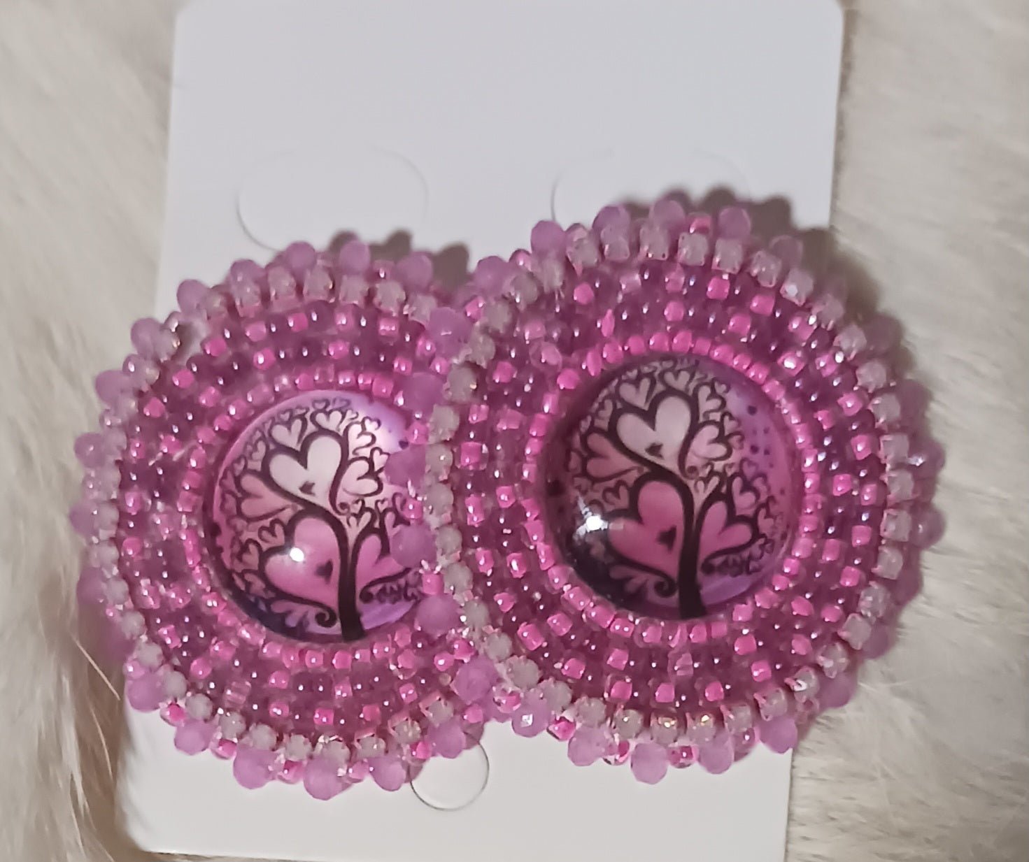 Handmade Beaded Earrings - Tara's Tiny Treasures