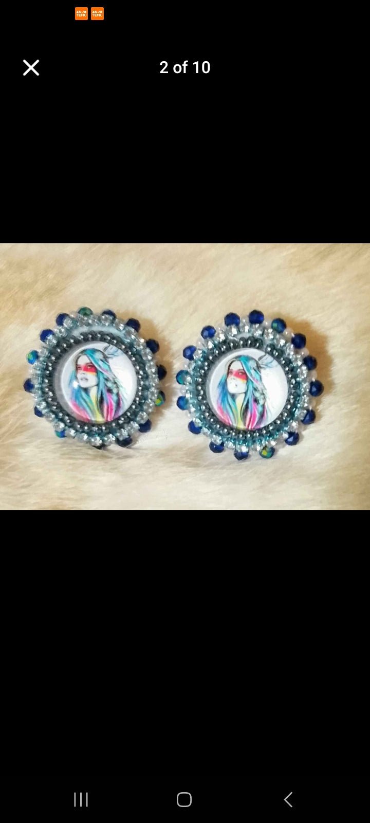 Handmade Beaded Earrings - Tara's Tiny Treasures
