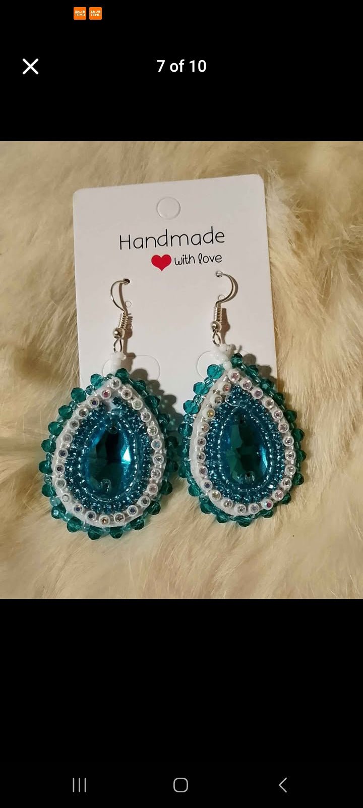 Handmade Beaded Earrings - Tara's Tiny Treasures