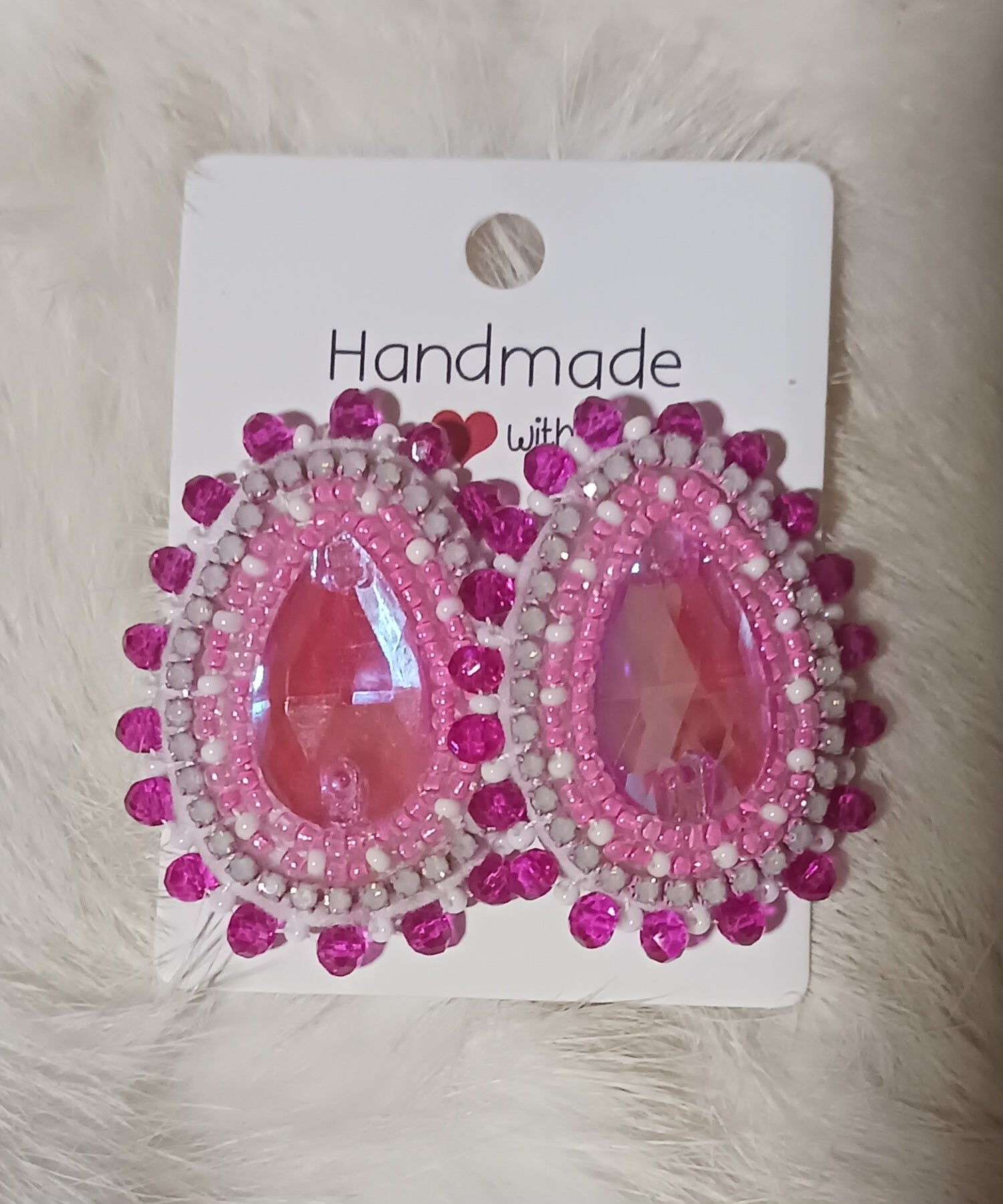 Handmade Beaded Earrings - Tara's Tiny Treasures