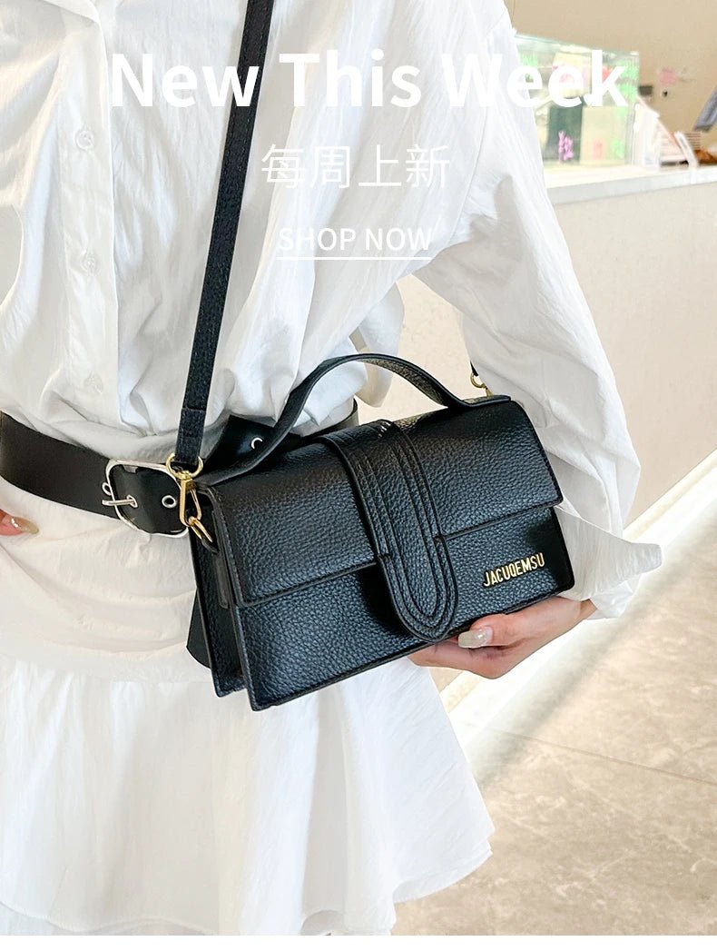 High End Fashion New Minimalist Small Bag Luxury Elegant Shoulder Crossbody Bag Stylish for Ladies Daily Essential Use - Tara's Tiny Treasures