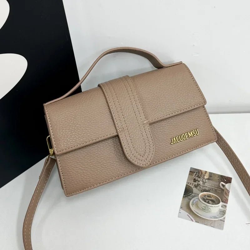 High End Fashion New Minimalist Small Bag Luxury Elegant Shoulder Crossbody Bag Stylish for Ladies Daily Essential Use - Tara's Tiny Treasures