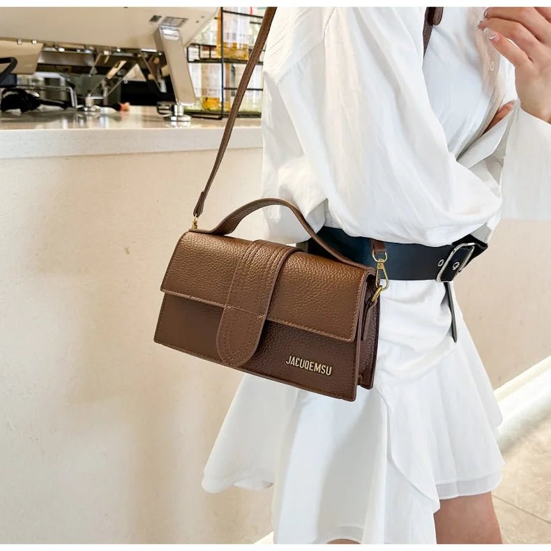 High End Fashion New Minimalist Small Bag Luxury Elegant Shoulder Crossbody Bag Stylish for Ladies Daily Essential Use - Tara's Tiny Treasures
