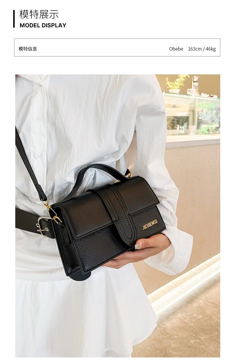 High End Fashion New Minimalist Small Bag Luxury Elegant Shoulder Crossbody Bag Stylish for Ladies Daily Essential Use - Tara's Tiny Treasures