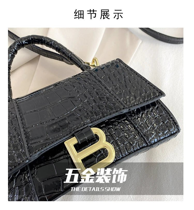 High End Leather Ladies Tote Bags Fashionable Luxury Classic Designer Paris Popular Classic Elegant Diaper Bag - Tara's Tiny Treasures