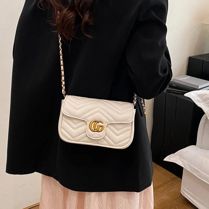 High-End Luxury Diaper Bag For Women Designer Crossbody Bag Elegant Leather Tote Vintage Original Large Messenger Bag - Tara's Tiny Treasures