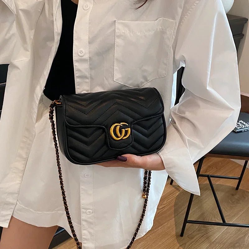 High-End Luxury Diaper Bag For Women Designer Crossbody Bag Elegant Leather Tote Vintage Original Large Messenger Bag - Tara's Tiny Treasures