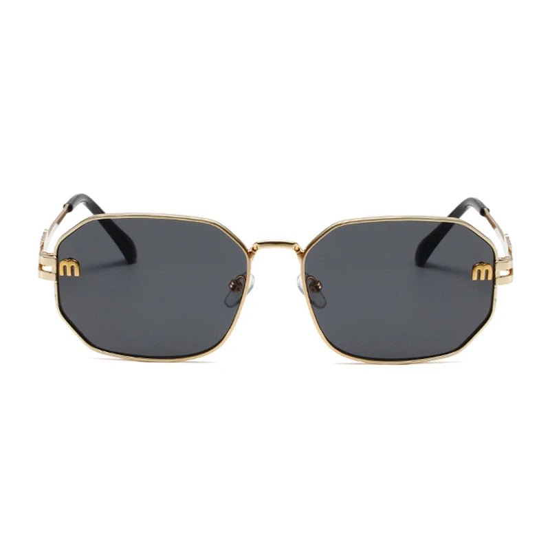 High Quality Rectangle Sunglasses Fashion Brand Designer Vintage Glasses Metal Frame Eyewear UV400 Gafas De Sol Mujer 308393 - Tara's Tiny Treasures