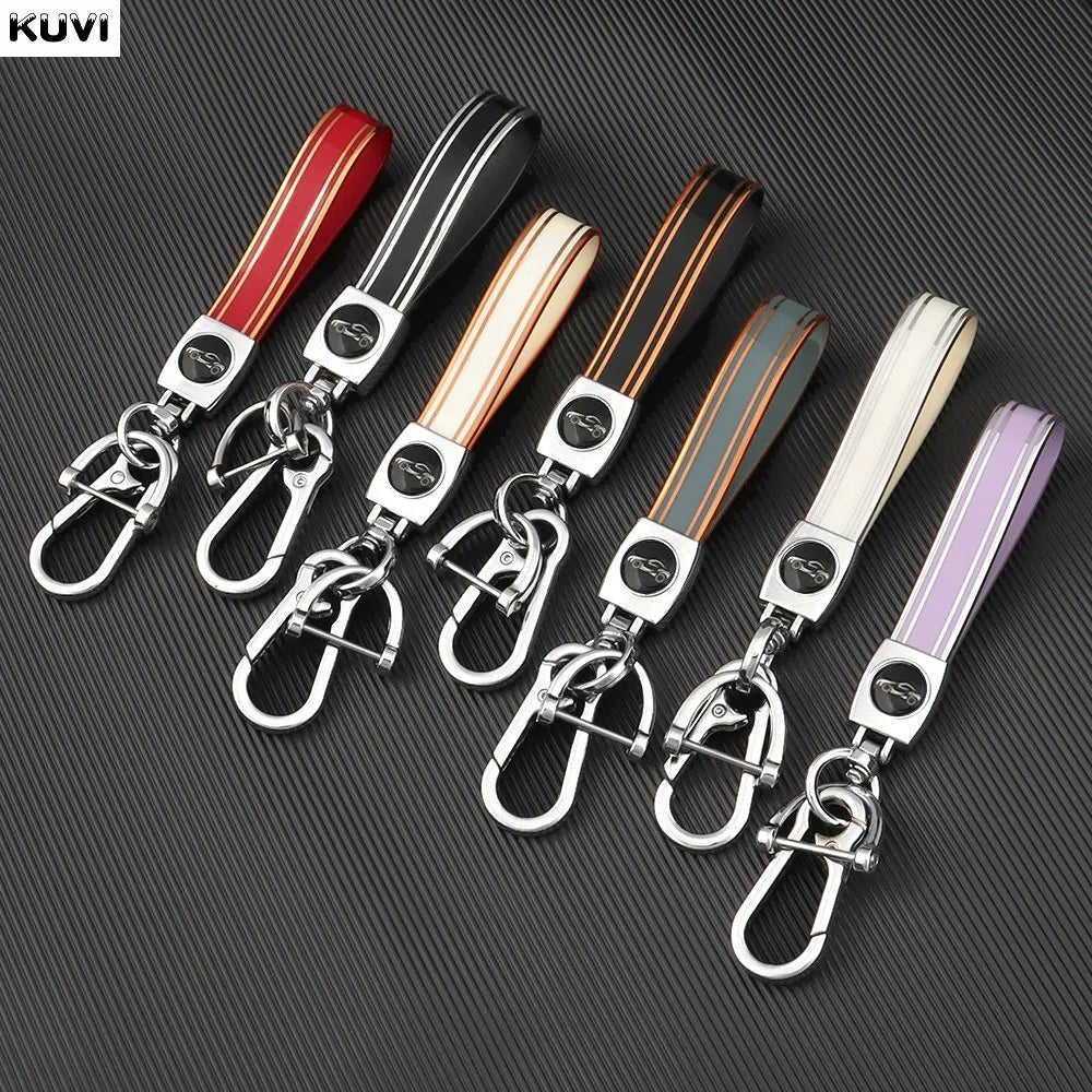 High Quality TPU Keychain For Men Women Car KeyRing Girl Gift Car Key Ring Holder Accessories Rotatable Key Chains - Tara's Tiny Treasures