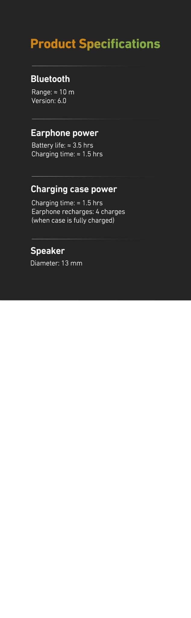 HTC NE48 TWS Wireless Earbuds AI Translation 2K HD Touchscreen Bluetooth 6.0 IPX5 ENC Noise Cancelling Sports Headphone - Tara's Tiny Treasures