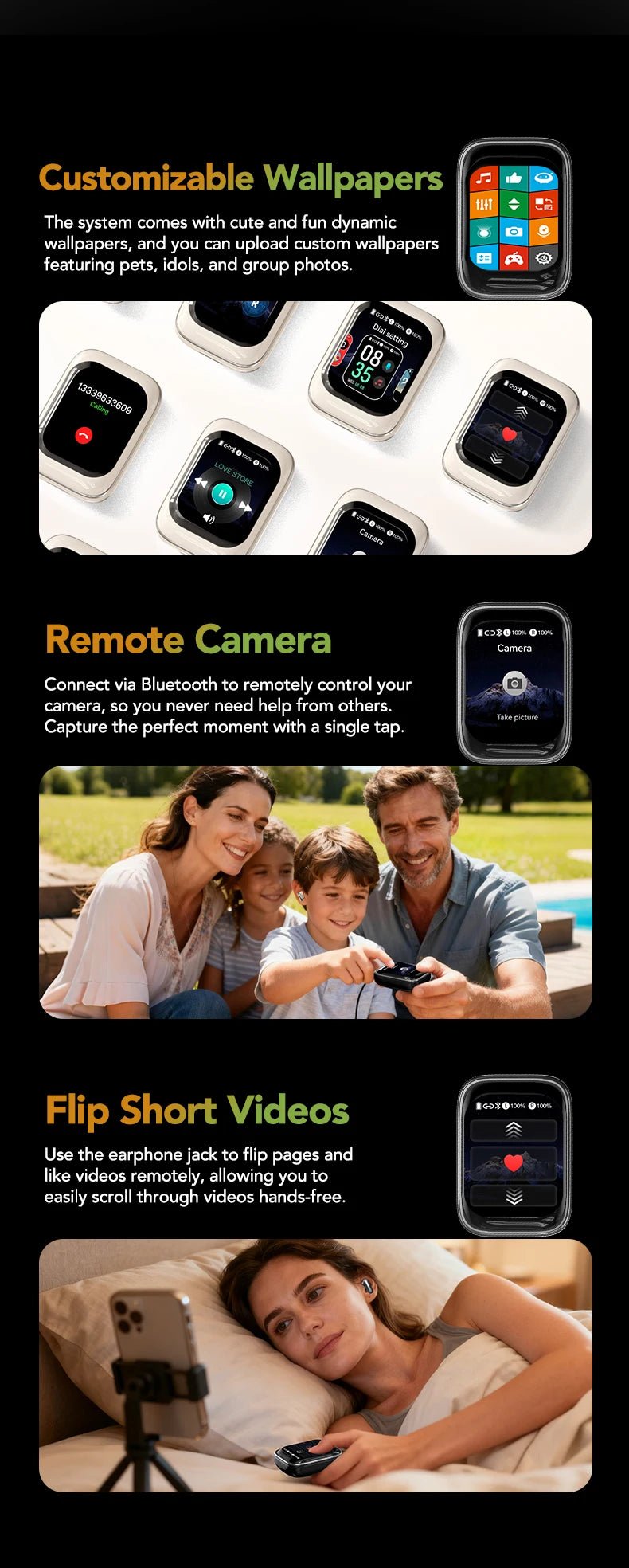 HTC NE48 TWS Wireless Earbuds AI Translation 2K HD Touchscreen Bluetooth 6.0 IPX5 ENC Noise Cancelling Sports Headphone - Tara's Tiny Treasures