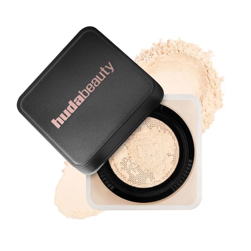 Huda Beauty Delicate Setting Powder Lasting Without Shedding Makeup Control Oil Locking Moisture Create Zero Pore Base Makeup - Tara's Tiny Treasures