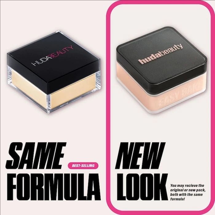 Huda Beauty Delicate Setting Powder Lasting Without Shedding Makeup Control Oil Locking Moisture Create Zero Pore Base Makeup - Tara's Tiny Treasures