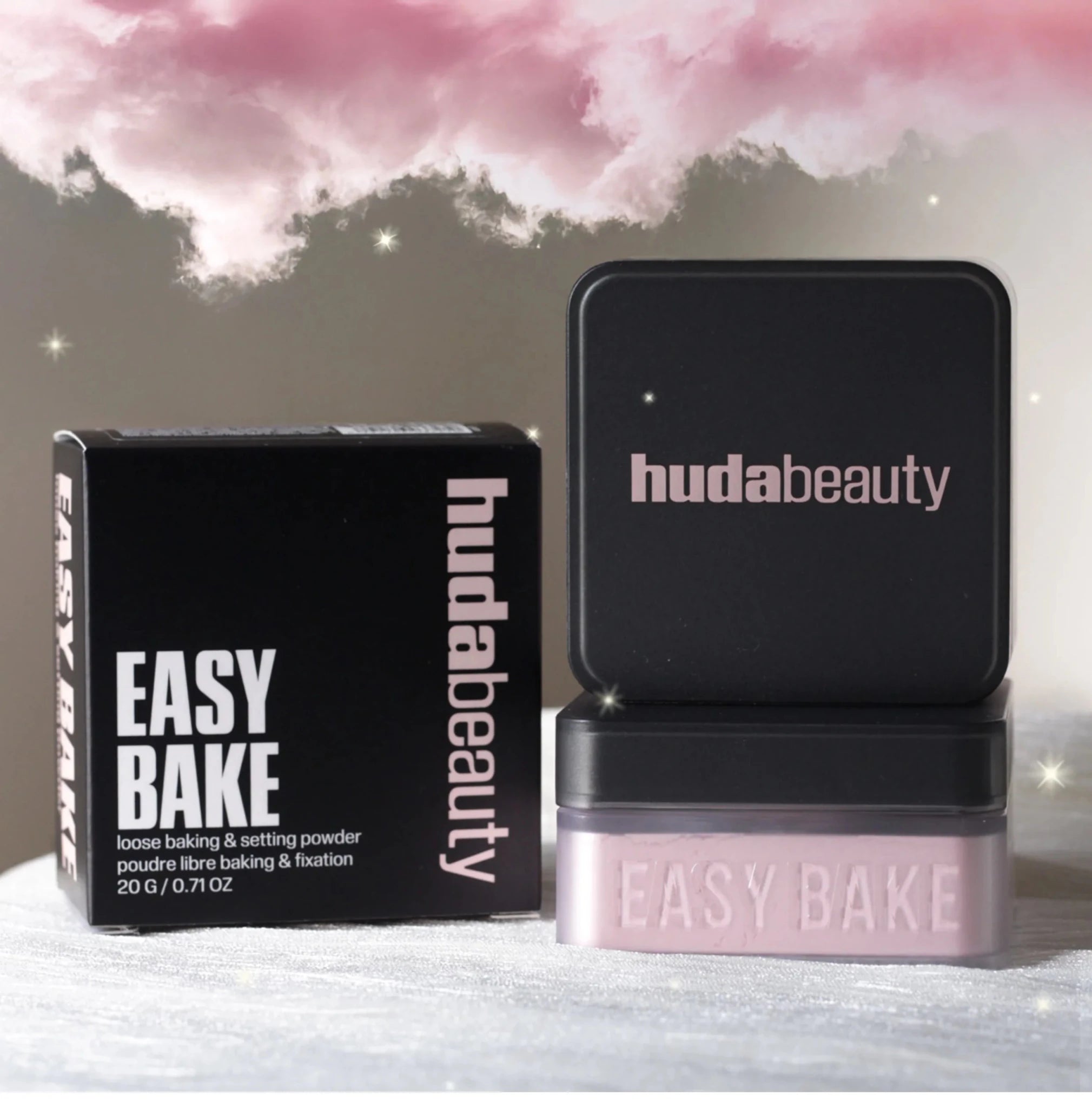 Huda Beauty Delicate Setting Powder Lasting Without Shedding Makeup Control Oil Locking Moisture Create Zero Pore Base Makeup - Tara's Tiny Treasures