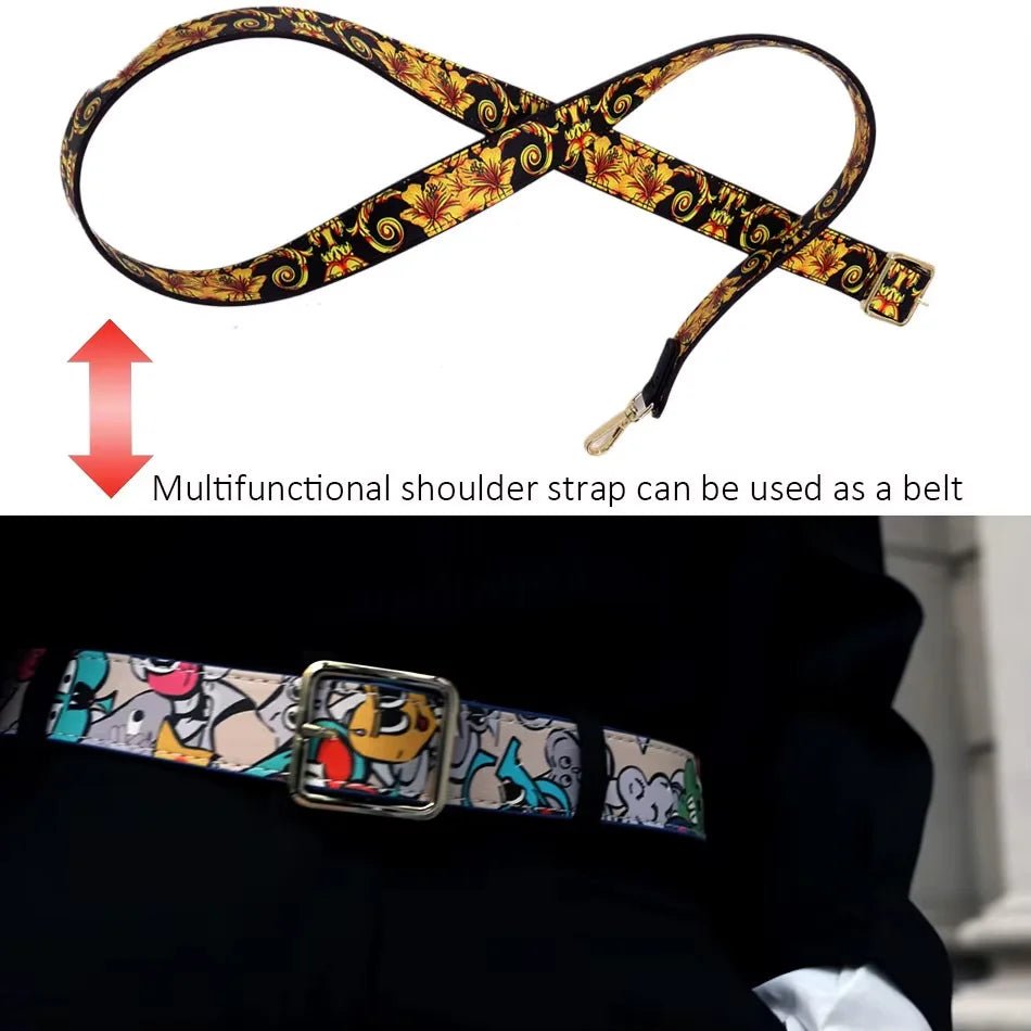 Ins Famous Fashion Classic Printed PU Leather Womens Handbags Luxury Elegant Shoulder Crossbody Top Handle Bag Daily Travel Work - Tara's Tiny Treasures