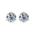 JoyceJelly 925 Sterling Silver Moissanite Diamond Jewelry 0.5CT/1CT Moissanite Earrings For Women Daily Classical Simple Design - Tara's Tiny Treasures